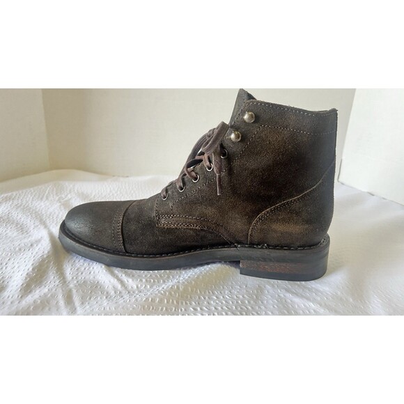 Thursday Boot Company Captain Brown Suede Men’s Lace Up Boots Sz 9.5